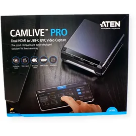 ATEN UC3022 Adapter [1x - 1x ] Schwarz