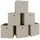 VCM 6er Set Faltbox Klappbox Boxas - Weiß