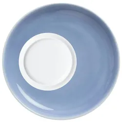 KAHLA 393516A69357C Five Senses Wildblume Untertasse 16 cm | Aquarell-Blauer Unterteller aus Porzellan