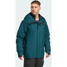adidas Terrex Multi 2L Rain.rdy Insulated RAIN JACKET, Aurora Ivy XL