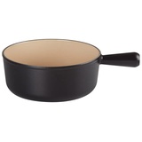 Le Creuset Caquelon Caquelon, Schwarz