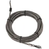 VIRAX 290645 Kabel und Schnecke mit Kniegelenk 7,5 m x 7 mm, Reinigungsutensil