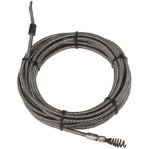 VIRAX 290645 Kabel und Schnecke mit Kniegelenk 7,5 m x 7 mm, Reinigungsutensil