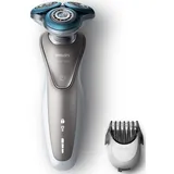 Philips SHAVER Series 7000 Elektrischer Nass- und Trockenrasierer S7510/41, Rotationstrasierer, 2 Jahr(e), Blau, Grau, Weiß, Wechselstrom/Batterie...