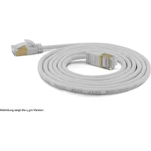 Wantec SSTP-Patchkabel Cat.6A gr 7183 gr 0,1m