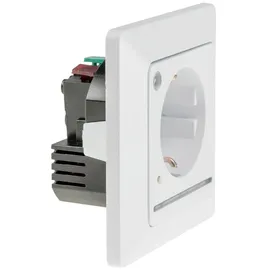 ChiliTec Schuko-Steckdose 250V 16A Weiß 1 St.
