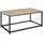 Tectake Couchtisch Braun Eiche 100 x 55 x 45,5 cm