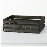 Boltze Holzkiste Porto 60 x 40 x 22 cm 1-tlg. grau