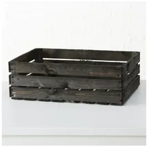 Boltze Holzkiste Porto 60 x 40 x 22 cm 1-tlg. grau