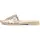 Gabor Pantolette GABOR "Pantolette", Damen, Gr. 37,5, gold, Schuhe Pantolette