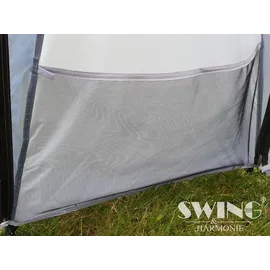 Swing&Harmonie Faltpavillon 3,6 x 3,6 m inkl. 4 Seitenteile Blau