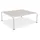 Houe AVON Beistelltisch Ottoman Stahlgestell