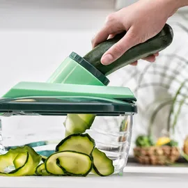 Genius Nicer Dicer Chef 15-tlg. grün