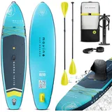 Movino Garda Allround 10’10" SUP Stand Up Paddling Board Set Aufblasbares Stand Up Paddle Board Leicht Standuppaddelboard Sup Boards Und Zubehör Wasser Sport 330 cm