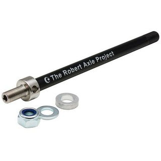 robertaxle The Robert Axle Project Kid Axle Steckachse für Fahrradanhänger M12x1.0 Schwarz Modell 2024