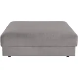 PLACES OF STYLE »Bloomfield Mega Hocker in 2 Größen« passende Erweiterung zur Serie "Bloomfield", als Mittelelement passend grau