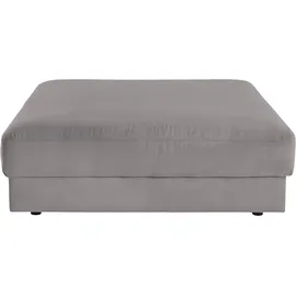 PLACES OF STYLE »Bloomfield Mega Hocker in 2 Größen« passende Erweiterung zur Serie "Bloomfield", als Mittelelement passend grau