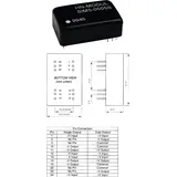 SIM5-0505S - DC/DC-Wandler AM3N, 3 W, 5 V, 600 mA, DIL-24