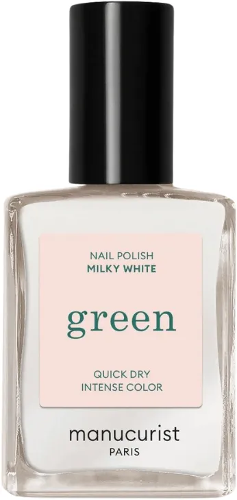 Manucurist Green Nail Polish Milky White  (15 )