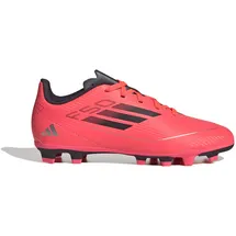 adidas F50 Club Kids FxG  Turbo / Aurora Black / Platinum Metallic 36 2/3
