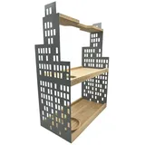 UNUS Etagere Cocktailbar grau