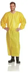 ProSafe® Chemikalienschutz Ärmelschürze XP3000, 145cm lang, gelb PSXP-SC , 1 Stück, PSA Kategorie 1
