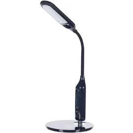 Beliani Schreibtischlampe LED Schwarz verstellbar 38 cm dimmbar Modern Cygnus