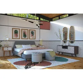 Echtwerk Sitzhocker “Mary“, mit Stauraum,