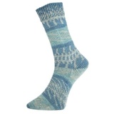 theofeel Pro Lana Fjord Socks Farbe 196, Sockenwolle musterbildend, Wolle Norwegermuster zum Stricken, 100g, 400m