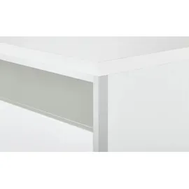 Uno Primo TV-Lowboard 184 x 51 x 52 cm Weiß Metall/Spanplatte/Holzwerkstoff