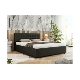 MKS Meble Pavo Classic 180 x 200 cm Schwarz