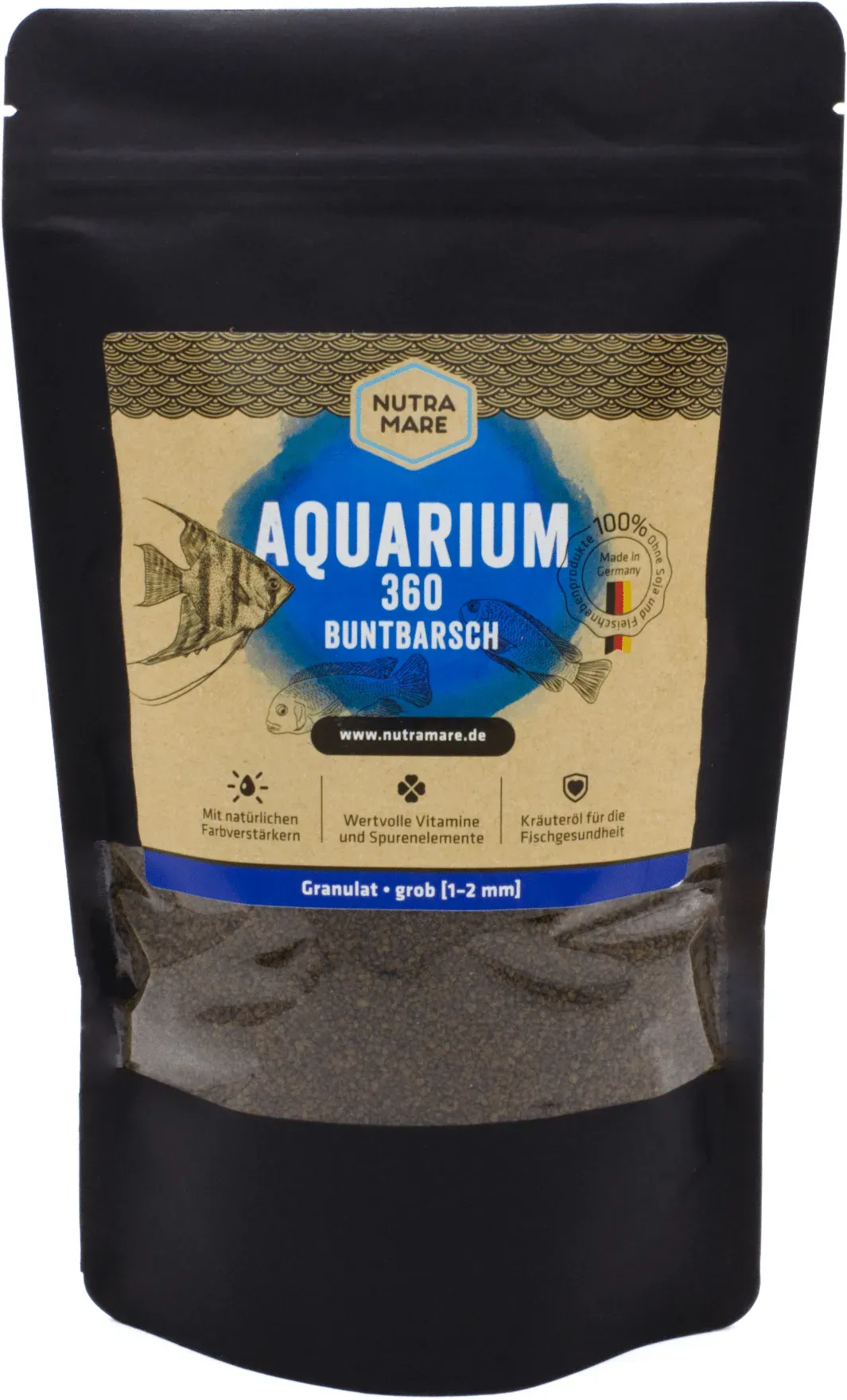 Nutramare Fischfutter Aquarium360 Buntbarsch