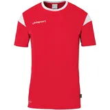 Uhlsport Squad 27 kurzarm Trikot Herren rot/weiß | Gr.: XL