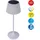NÄVE LED Tischleuchte "Solarleuchte / Akkuleuchte "EMMI", weiß, 1, Ø 13cm H: 38cm, 1 Stk., Leuchten, Solarbetrieb, Akkubetrieb, CCT, Berührungssensor, Akkutischleuchte, LED Tischleuchte