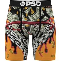 Psd Cash Dunk Boxershorts orange / rot / schwarz / weiß L 2er Pack