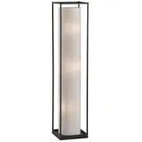meine wunschleuchte Stehlampe 114,5cm LED Zylinder Leinen Weiß