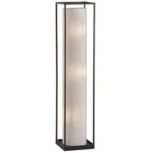 meine wunschleuchte Stehlampe 114,5cm LED Zylinder Leinen Weiß