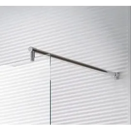 Glaszentrum Hagen 58x200cm Freistehende Dusche 2x Rundhalter
