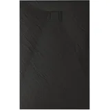 Idralite DUSCHTASSE DUSCHWANNE 130X90CM RECHTECKIG ANTHRAZITFARBE FLACH STEIN EFFEKT SMC