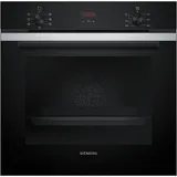 Siemens EQ214KA01Z, Einbau-Backofen-Set, ET845HH17 + HB213ABS3, Einbau-Backofen, Elektro-Kochfeld
