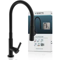 Schütte GLASGOW Einhebelmischer Schwarz