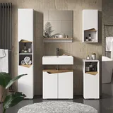 Vicco Marelle 5-tlg. Weiß/Artisan-Eiche