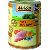 MAC's MACs Dog Pute & Heidelbeeren 400g (Menge: 6 x 400 g