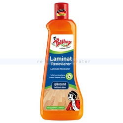 Laminatreiniger Poliboy Laminat Renovierer 500 ml Sofortversiegelung und neuer Glanz für strapazierte Böden