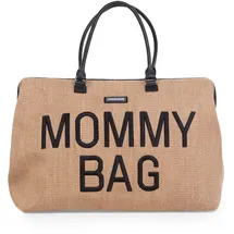 Childhome Childhome, - Wickeltasche, Mommy Bag, Raffia LOOK beige - Beige