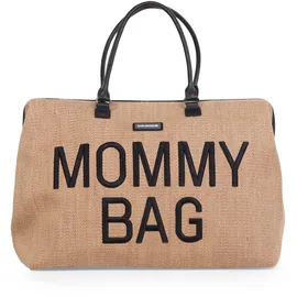 Childhome Childhome, - Wickeltasche, Mommy Bag, Raffia LOOK beige - Beige