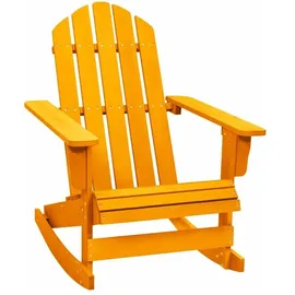 vidaXL Adirondack-Schaukelstuhl 70 x 91 x 92 cm orange 1 St.
