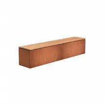 Adezz Sitzbank 200 x 40 x 43 cm Braun