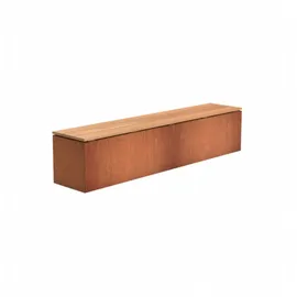 Adezz Sitzbank 200 x 40 x 43 cm Braun