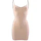 LASCANA Shaping-Kleid Basic Beige M